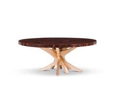 Patch Dining Table With a Sculptural Base by Boca do Lobo