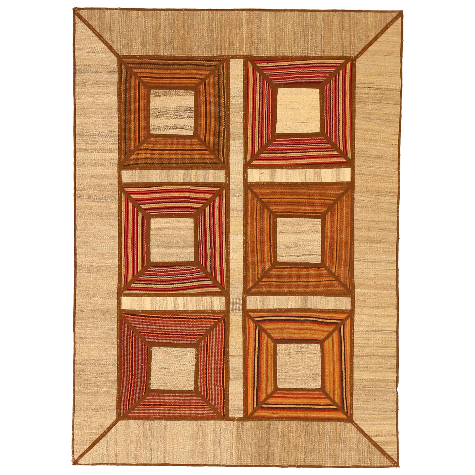 Alfombras Patch Killim Circa 1990 - 15366