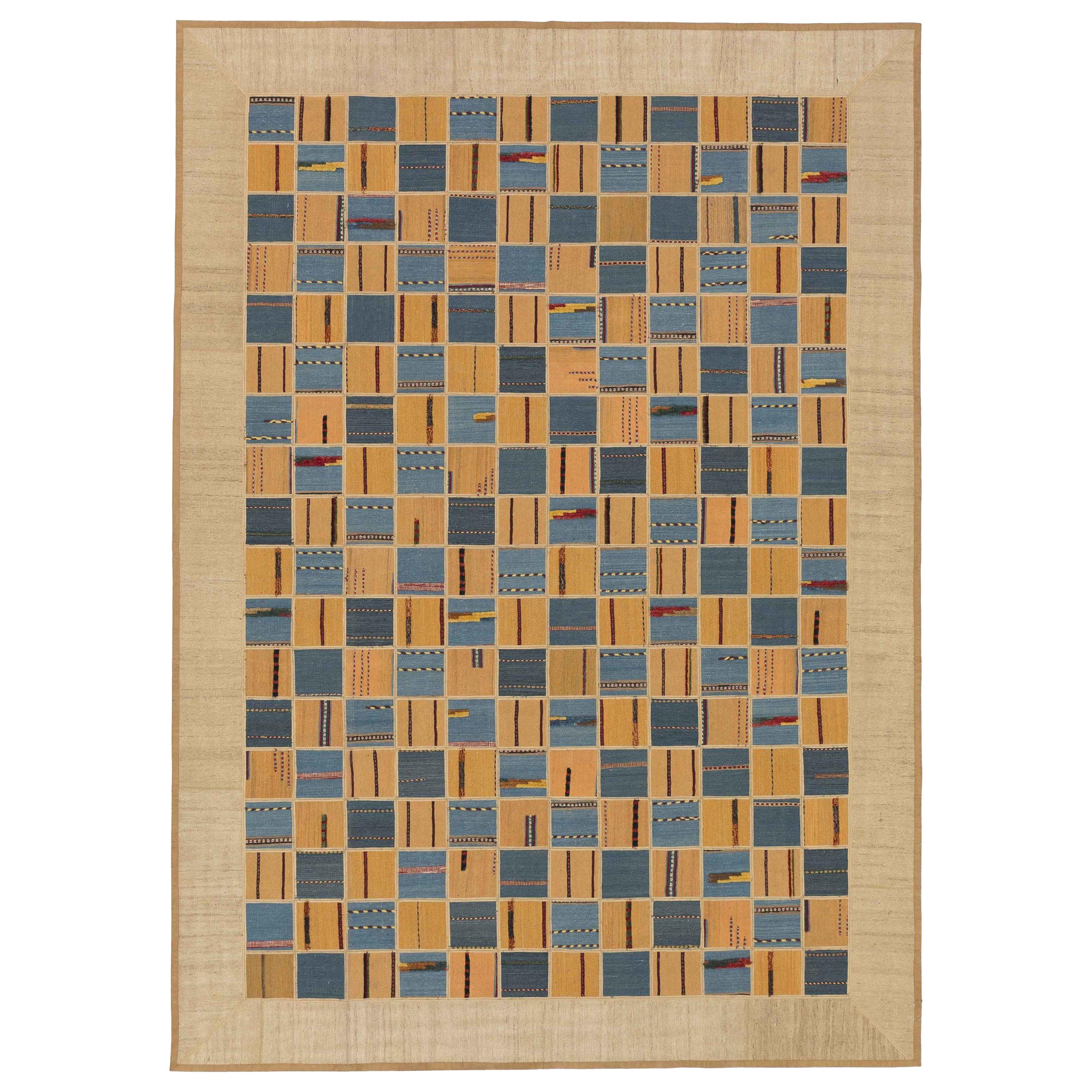 Alfombras de parche Killim Circa 1990 - 15990