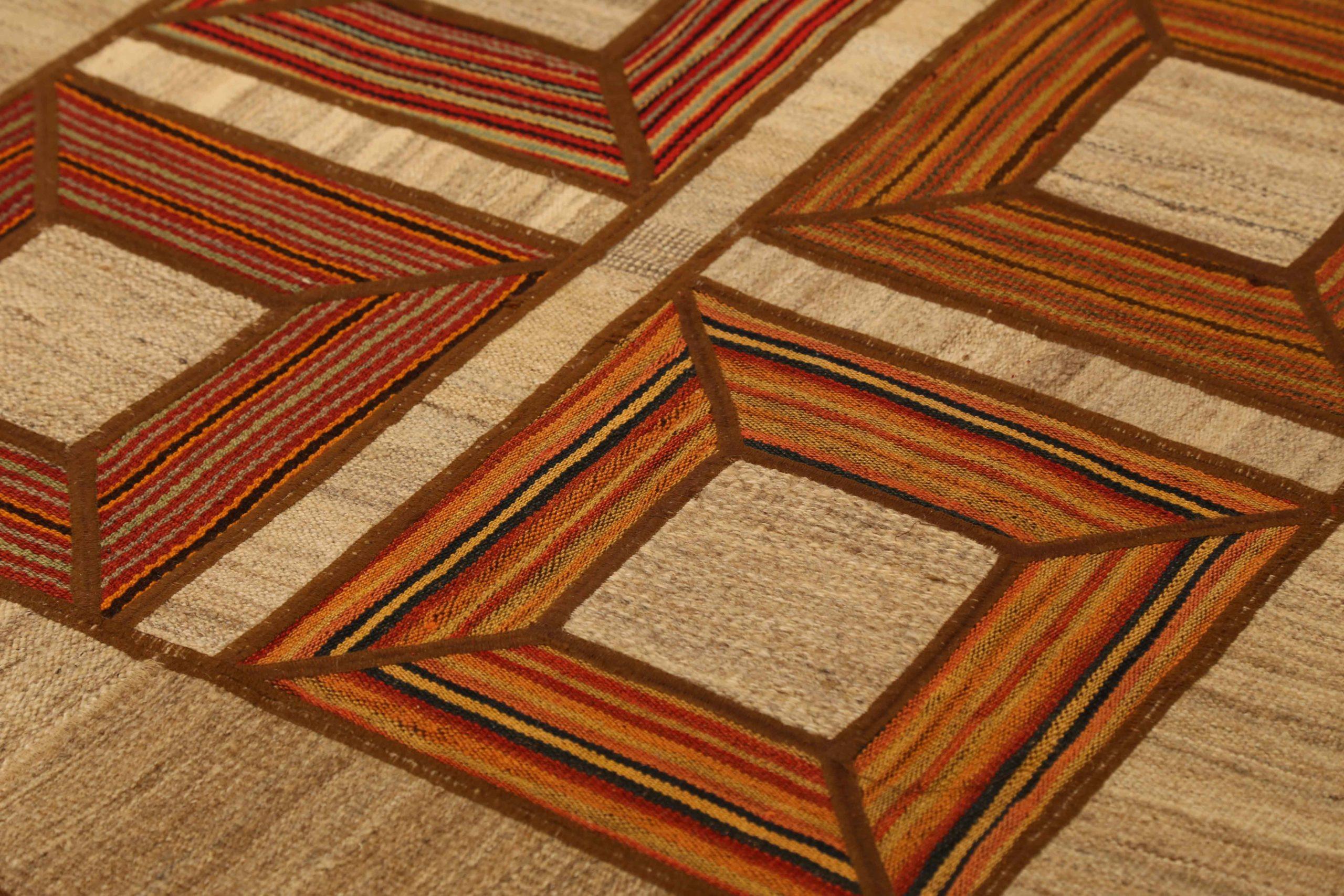 Tappeti Patch Killim Circa 1990 - 15366 In condizioni ottime in vendita a Dallas, TX