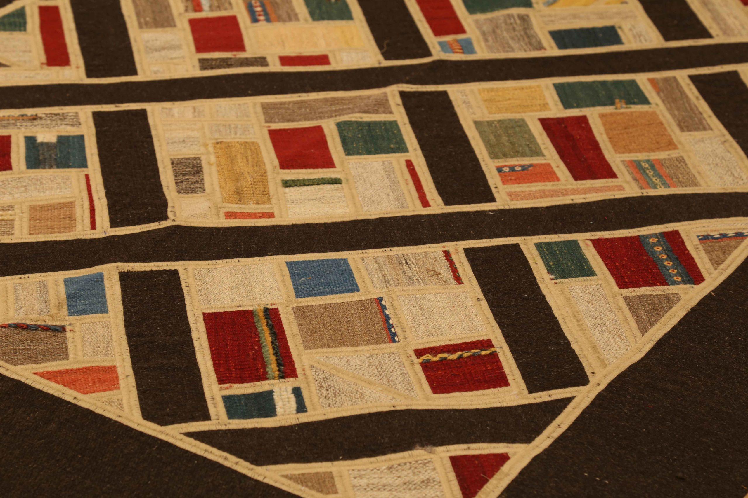 Alfombras Patch Killim Circa 1990 - 15370 en Excelente estado para la venta en Dallas, TX