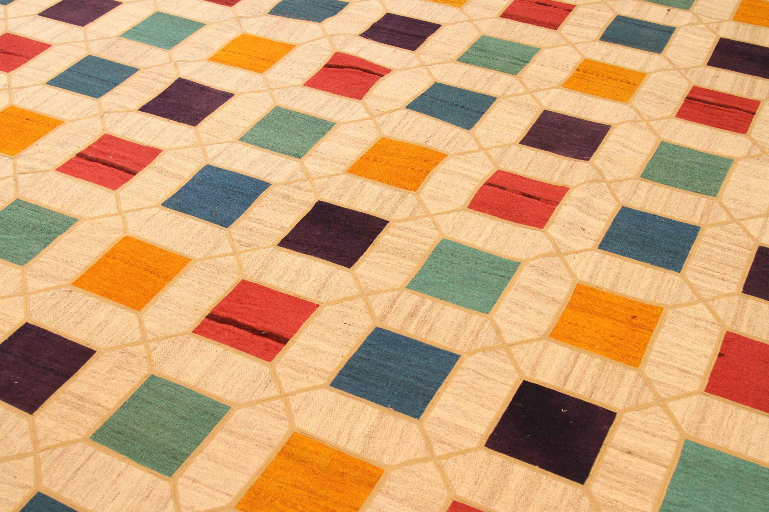 Tappeti Patch Killim Circa 1990 - 15981 In condizioni ottime in vendita a Dallas, TX