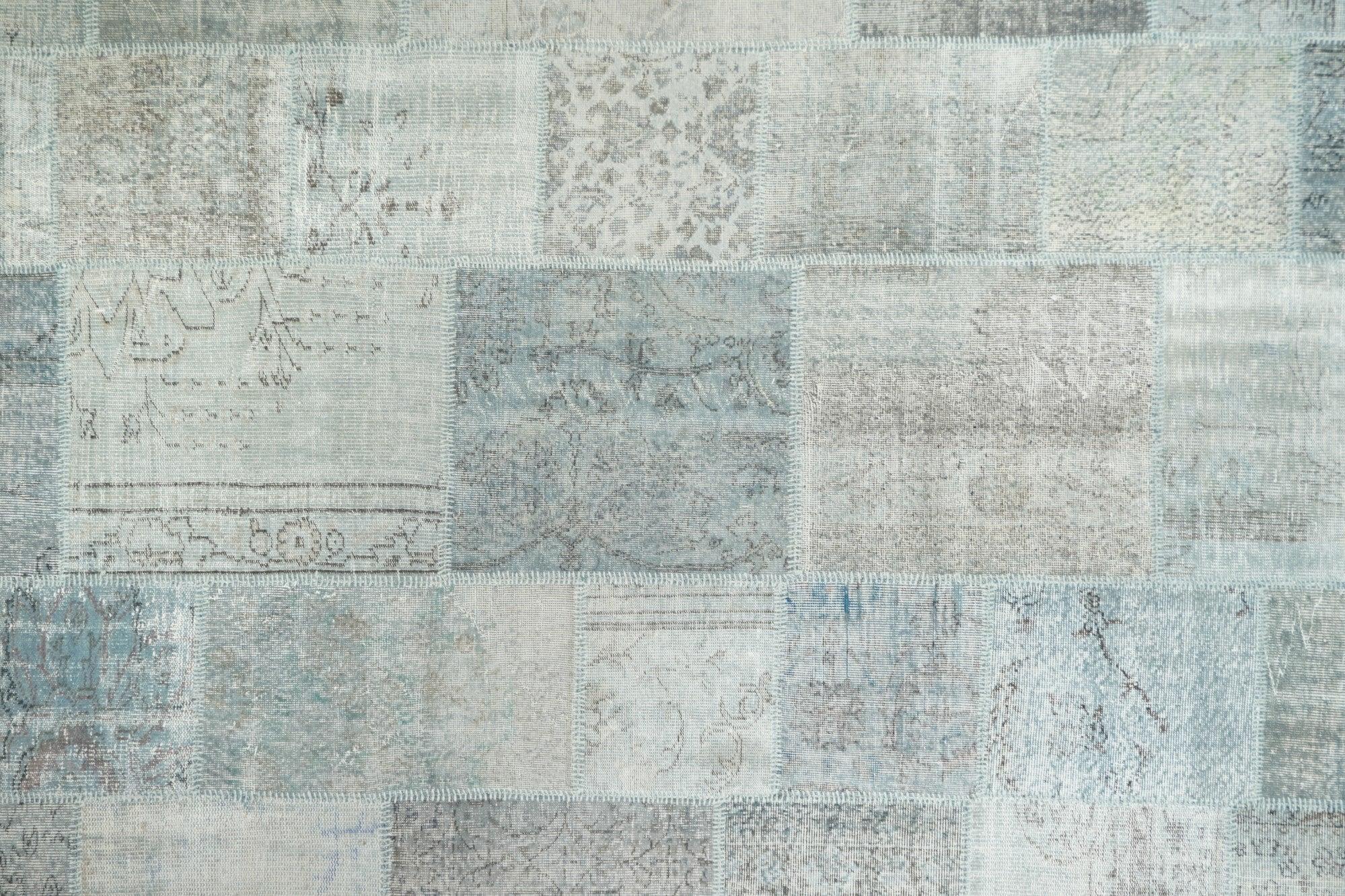 Turco Tappeto Patch Work 8'0'' x 10'0'' in vendita