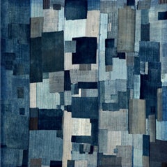 Patched Indigo, Japanese Boro Textile, circa 1850-1900
