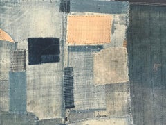 Patched Indigo, Japanese Boro Textile, circa 1850-1900
