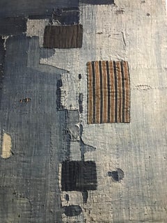 Patched Indigo, Japanese Boro Textile, circa 1850-1900