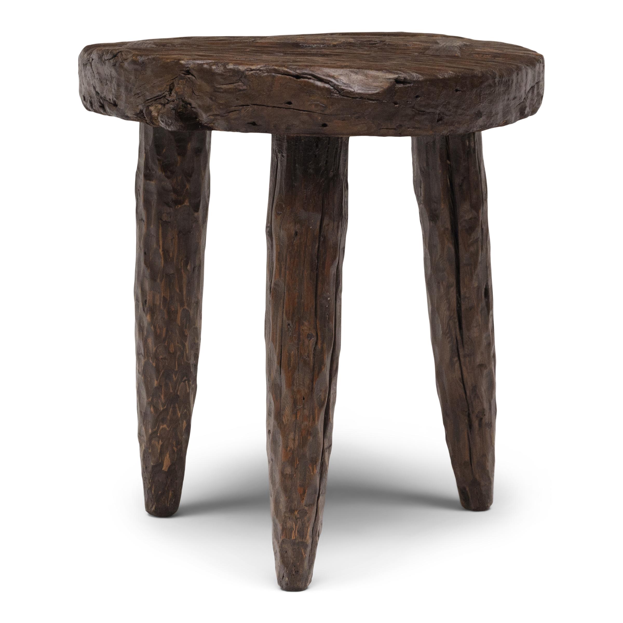 Organic Modern Patched Side Table For Sale