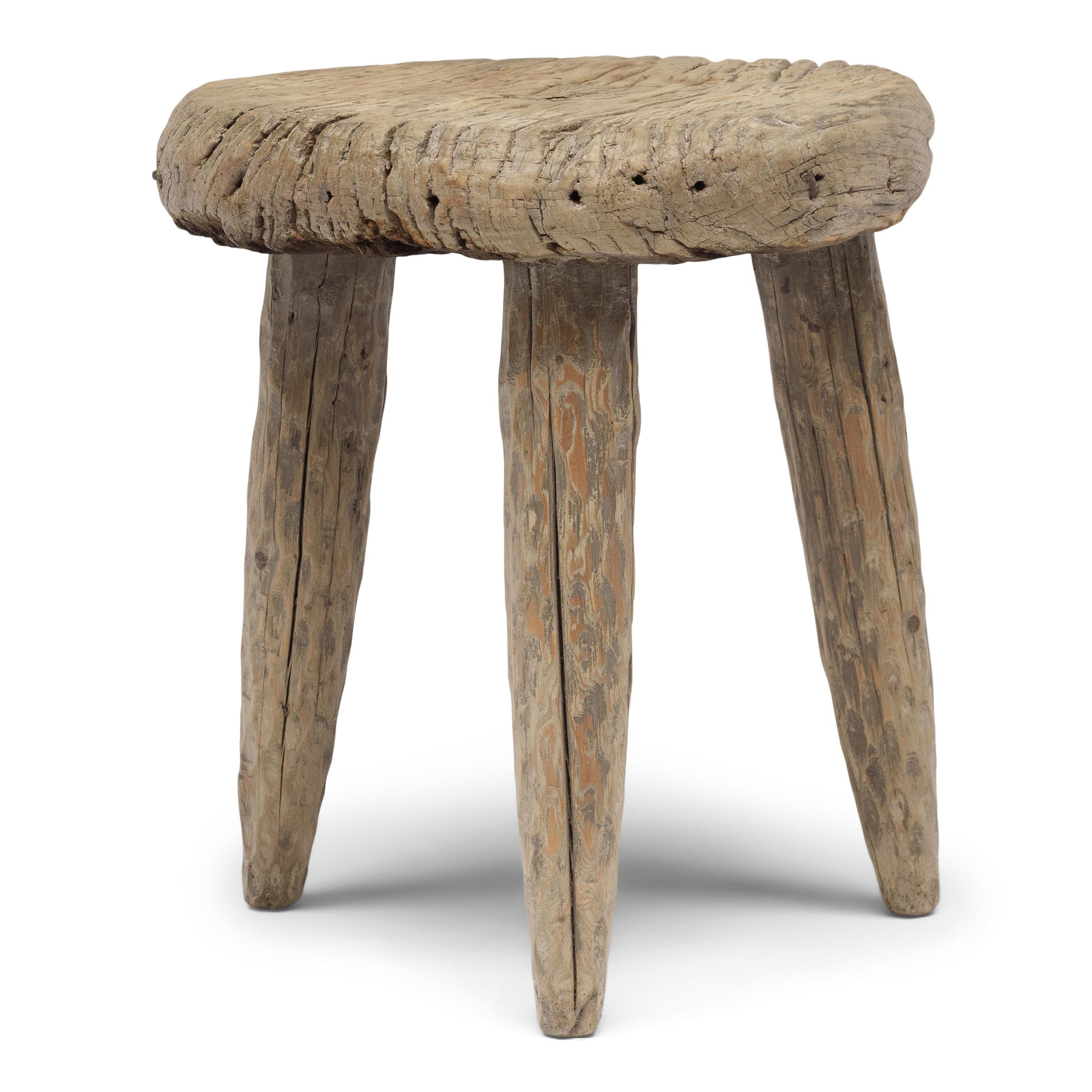 Organique Table d'appoint patchée en vente