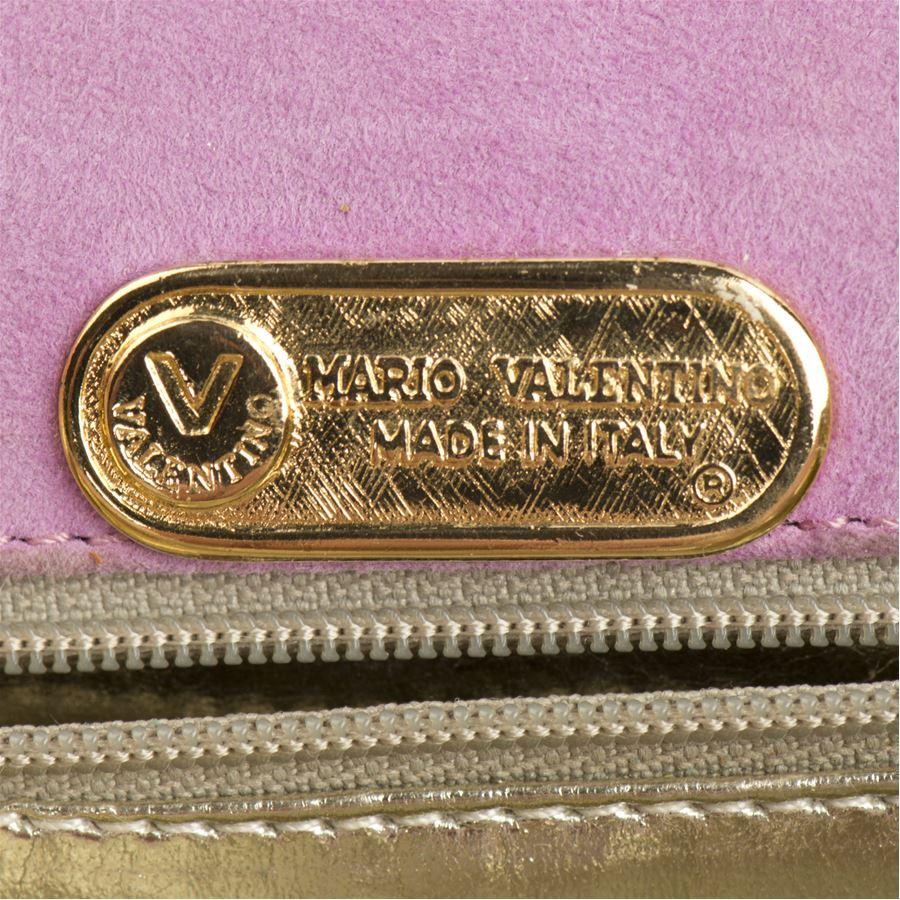 Brown Mario Valentino Patchwork bag size Unique For Sale