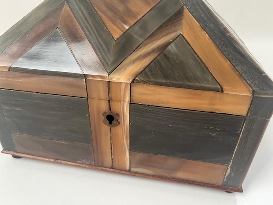 Late 20th Century Patchwork Bone Box For Sale