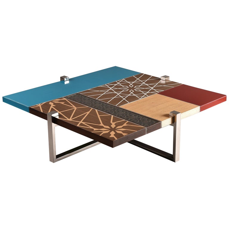 Patchwork Center Table Modern Oriental Coffee With Mother Of Patchwork Center Table Modern Oriental Coffee With Mother Of Pearl Inlay For