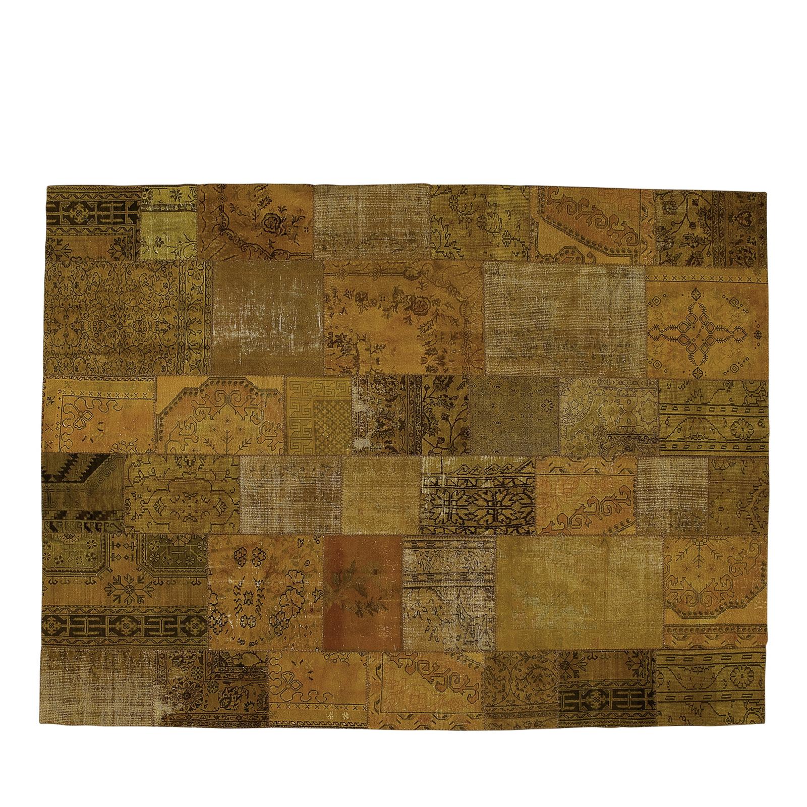 Patchwork Decolorized 5 Carpet In New Condition In Milan, IT