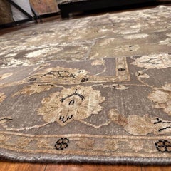 Patchwork Hand-Knotted Wool & Silk Rug – 10' x 14'