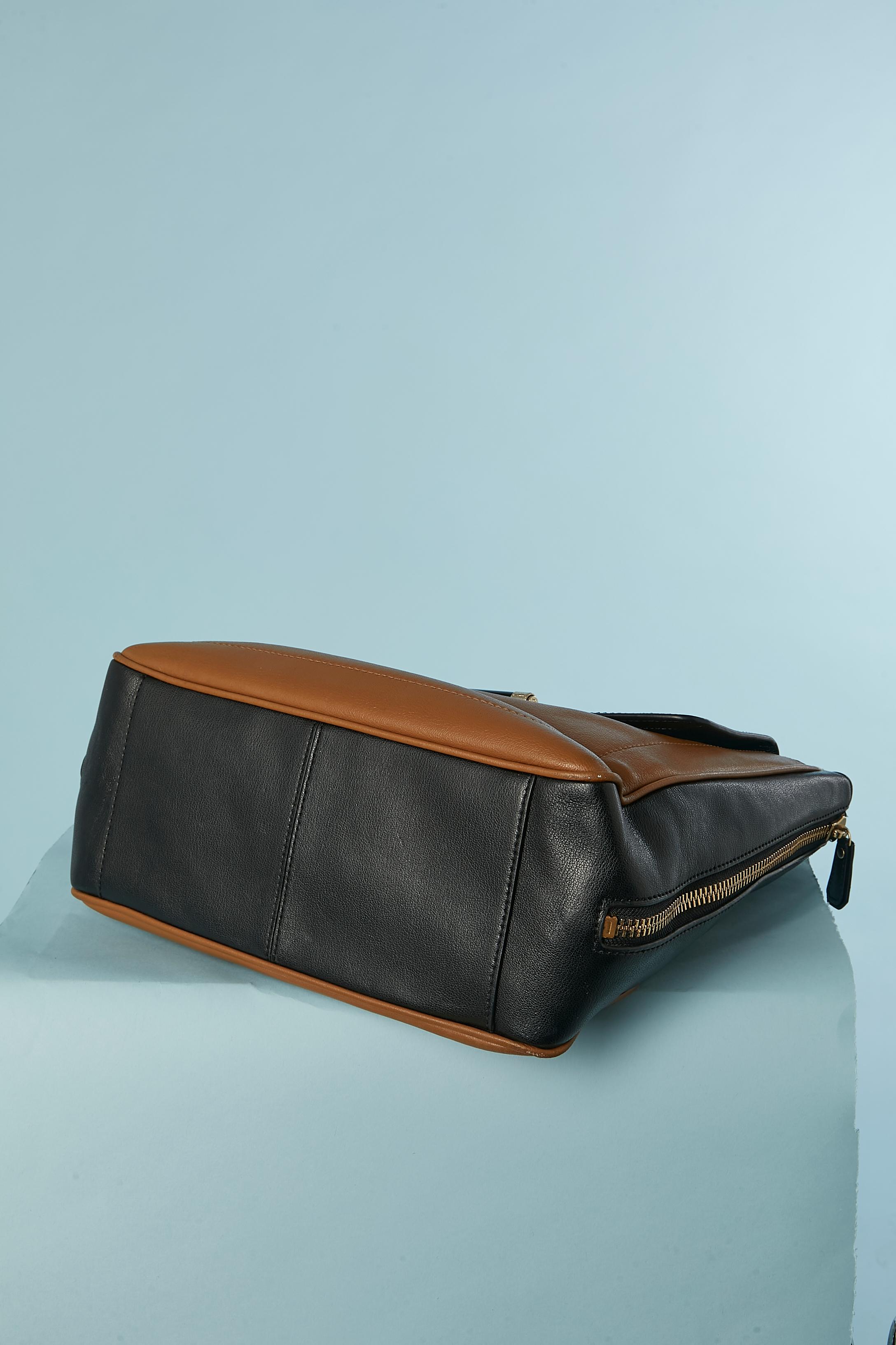 Patchwork-Tasche aus Leder mit Henkel oben aus Leder Diane Von Furstenberg Damen im Angebot