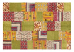 Alfombra Patchwork Multiestampada Vintage