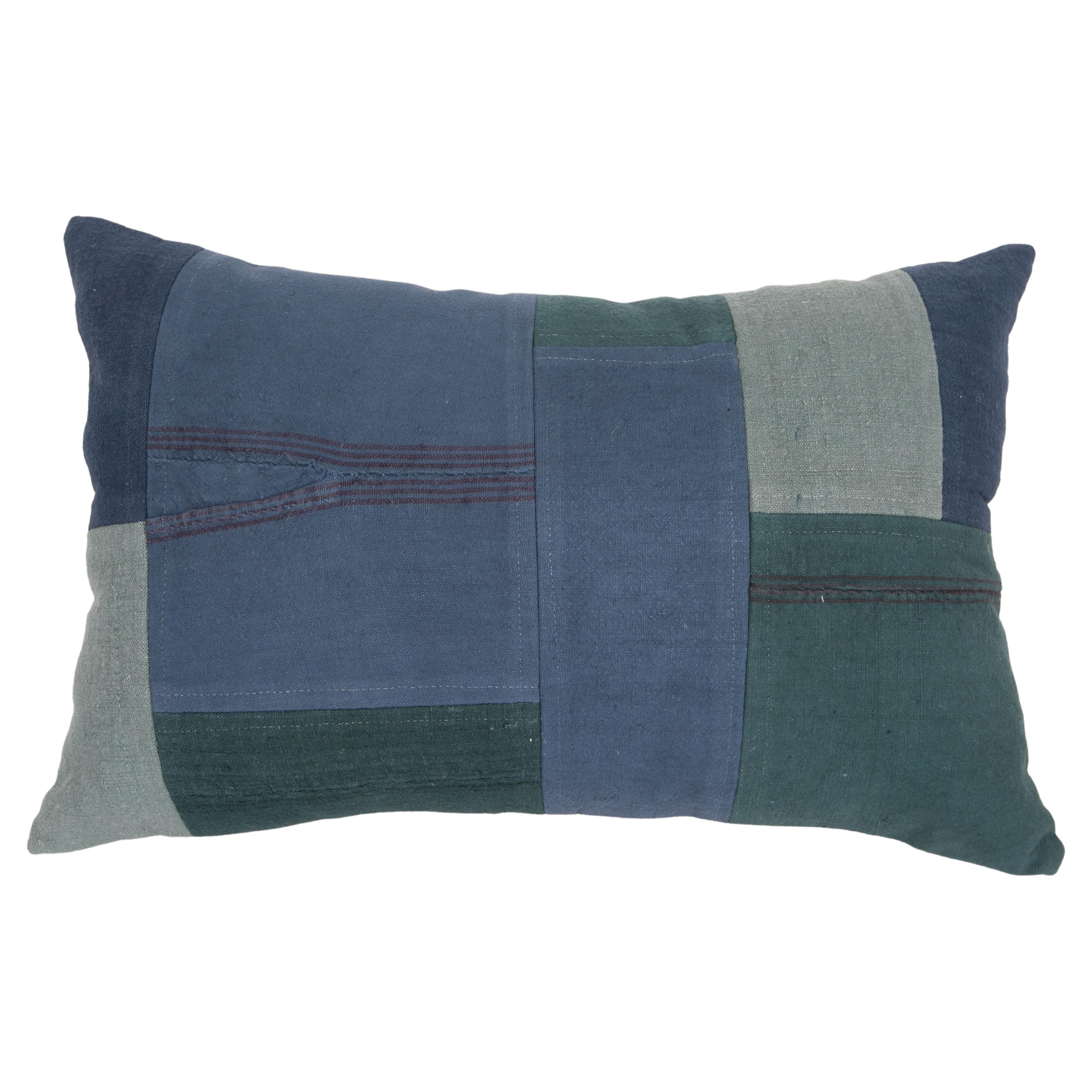Patchwork Pillowcase Made from Recycled Anatolian Fabrics