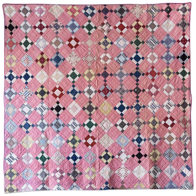 Patchwork Quilt 1930s , USA