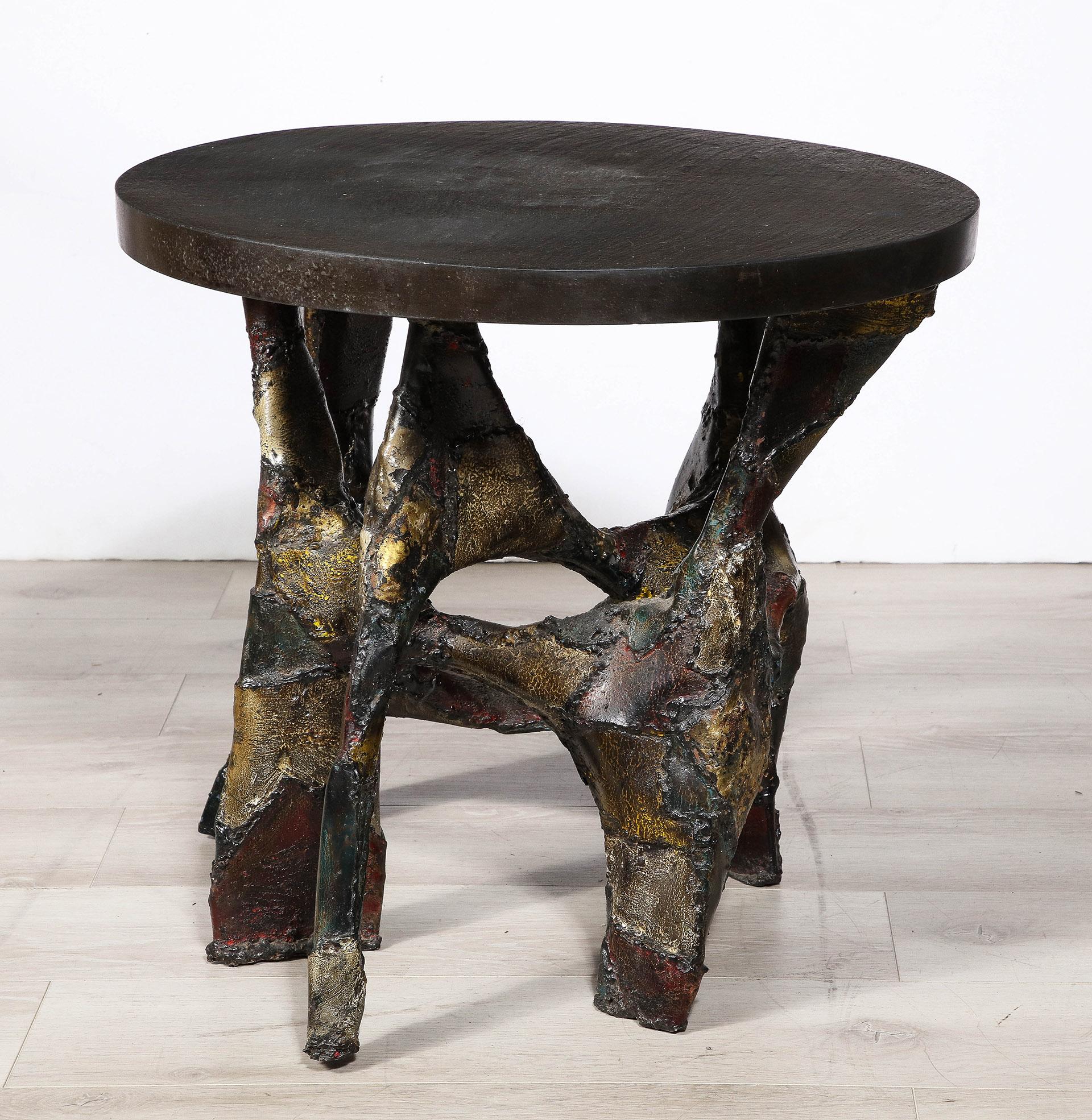 Patchwork Table by Paul Evans 1