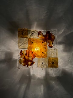 Patchwork wall lamp by Toni Zuccheri for Venini
