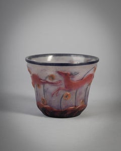 Pate-De-Verre Bowl by Argy Rousseau, circa 1900