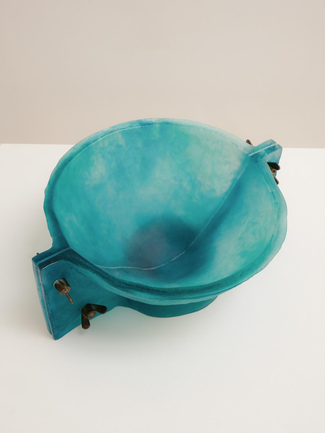 Schale aus Pâte de verre für Daum von Enzo Mari im Angebot 1