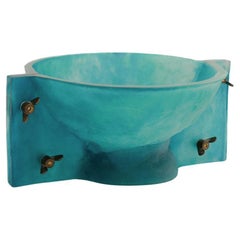 Pâte de verre bowl for Daum by Enzo Mari