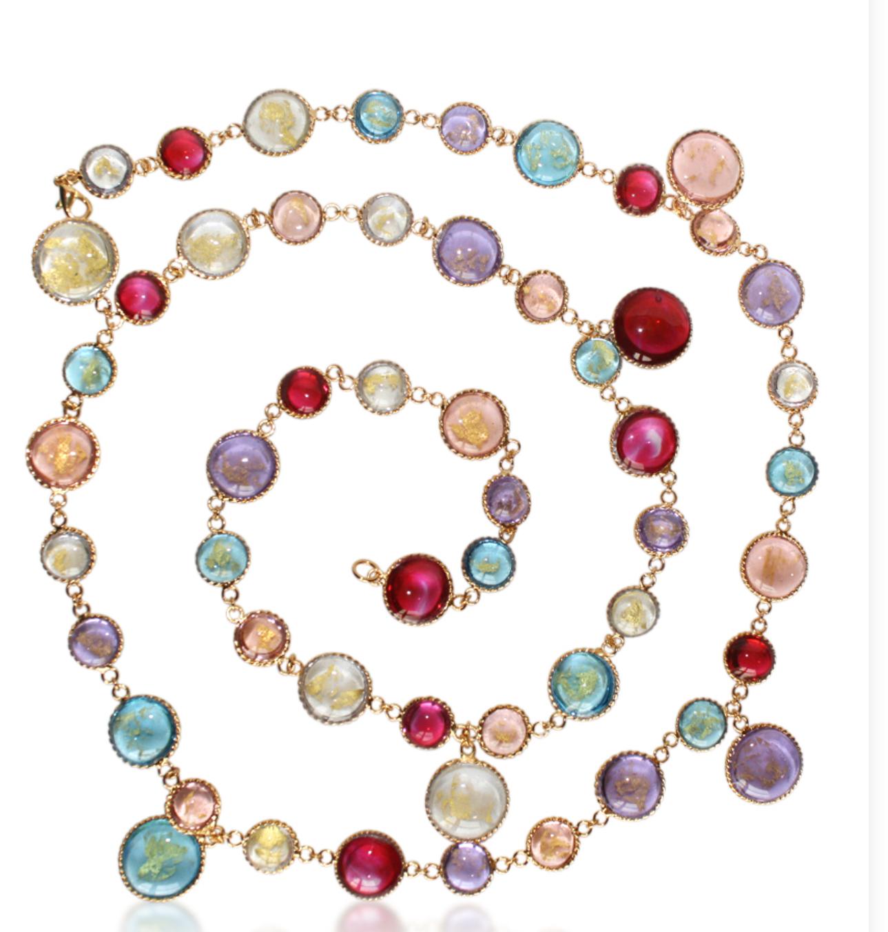 Pate de Verre Clover Clip Earrings For Sale 1