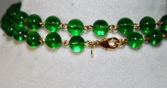 Pate De Verre Clover Necklace
