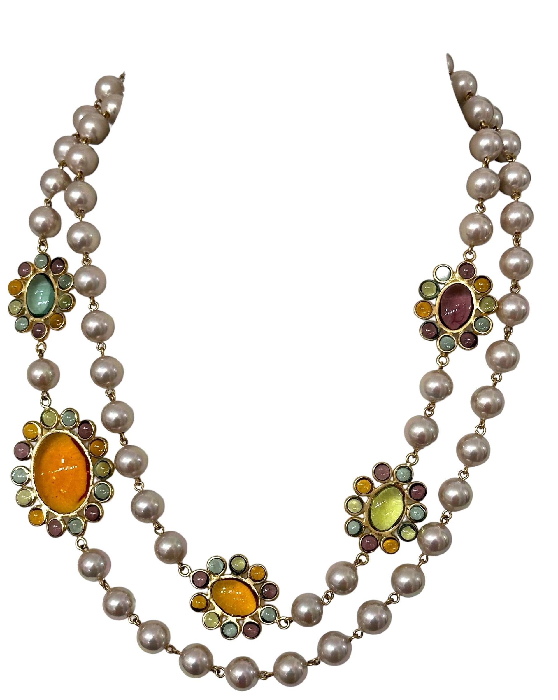 Pate De Verre Drop Earrings 2