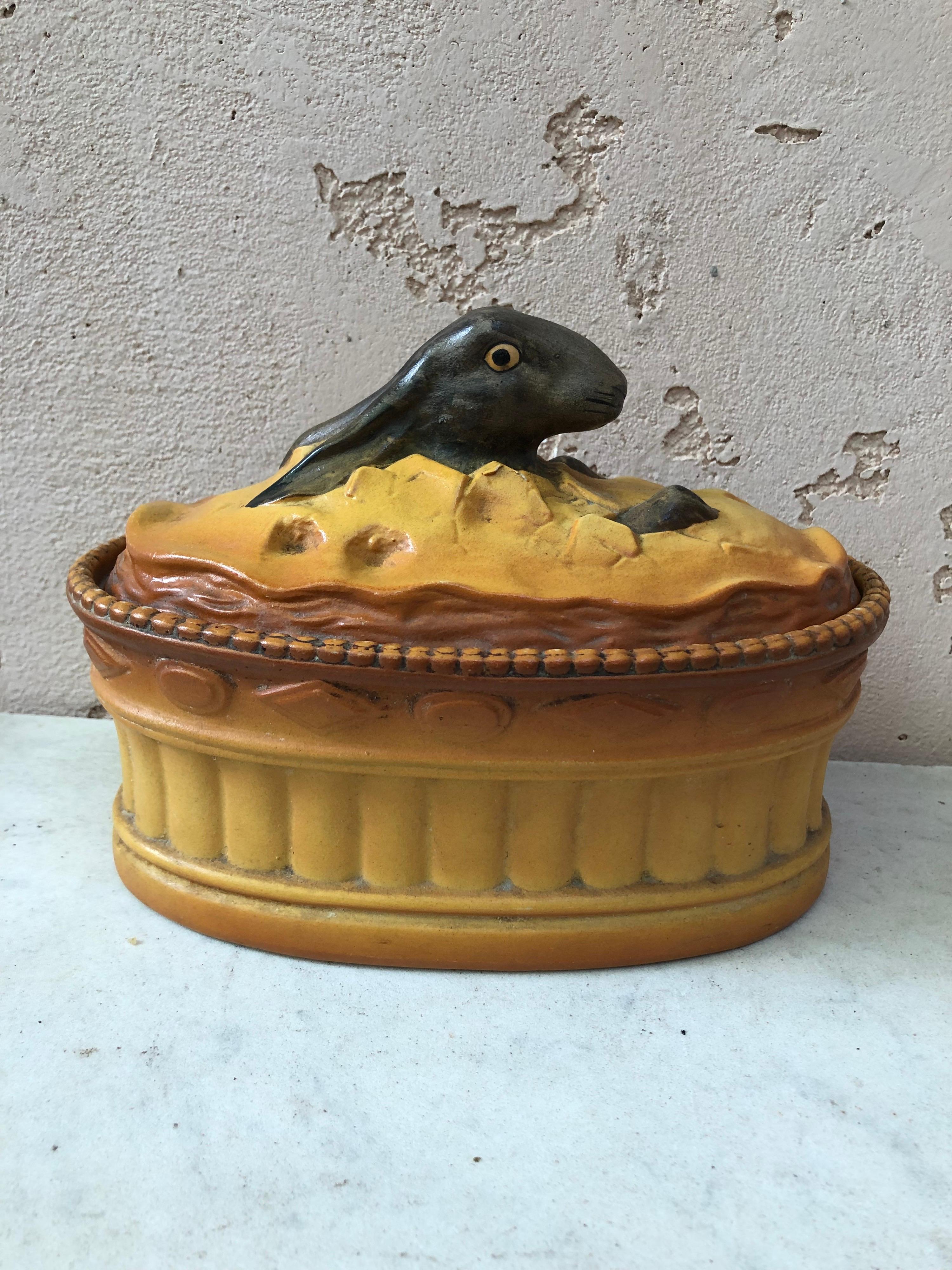 Pate Duck Tureen Georges Dreyfus, circa 1900 For Sale 1