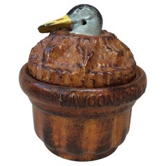 Pate Duck Tureen Georges Dreyfus, circa 1900
