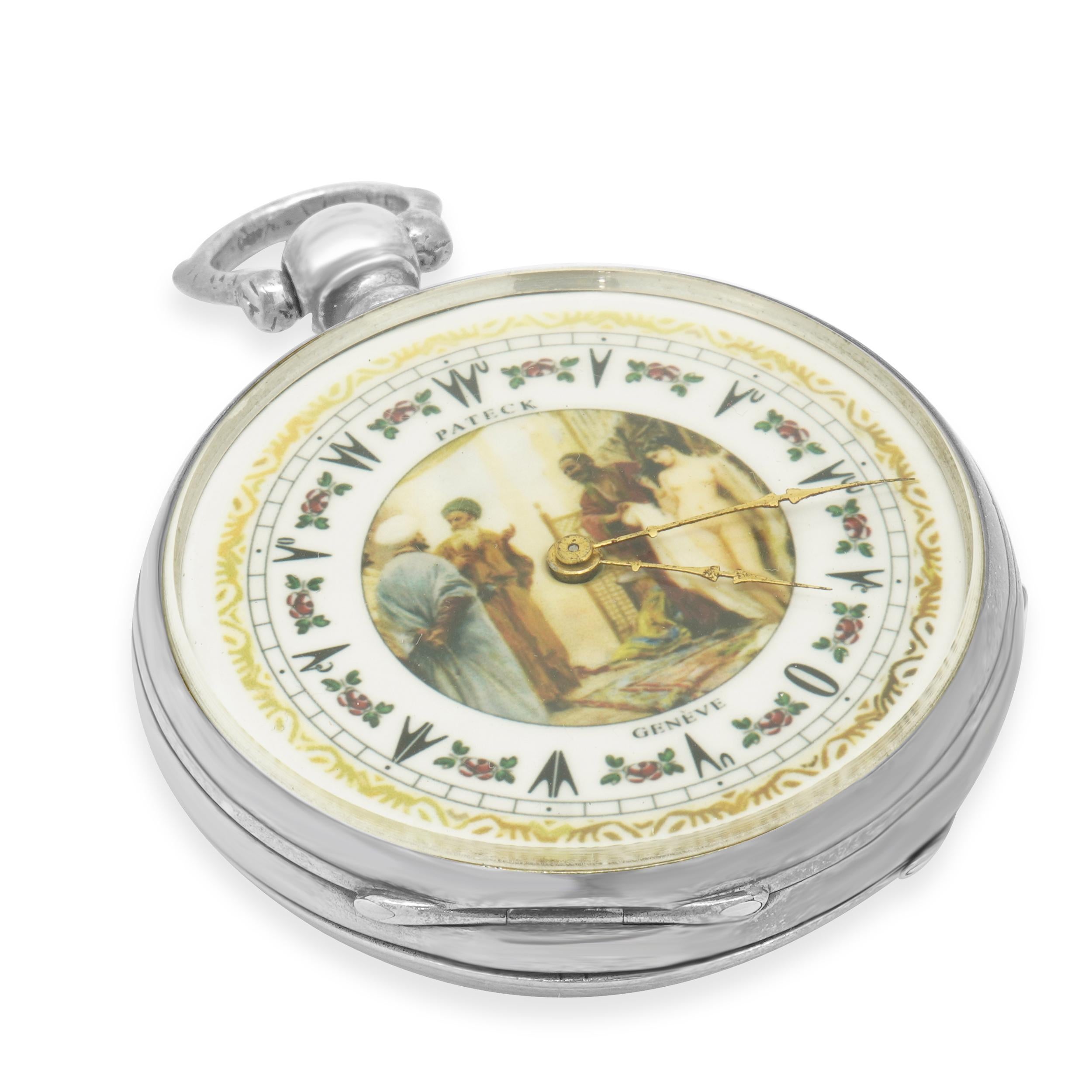 Mouvement : manuel
Fonction : heures, minutes
Boîtier : 45 mm, lunette fixe
Cadran : porcelaine
Numéro de série : 69XXX

Pas de boîte ni de papiers inclus
L'authenticité est garantie par le vendeur.
