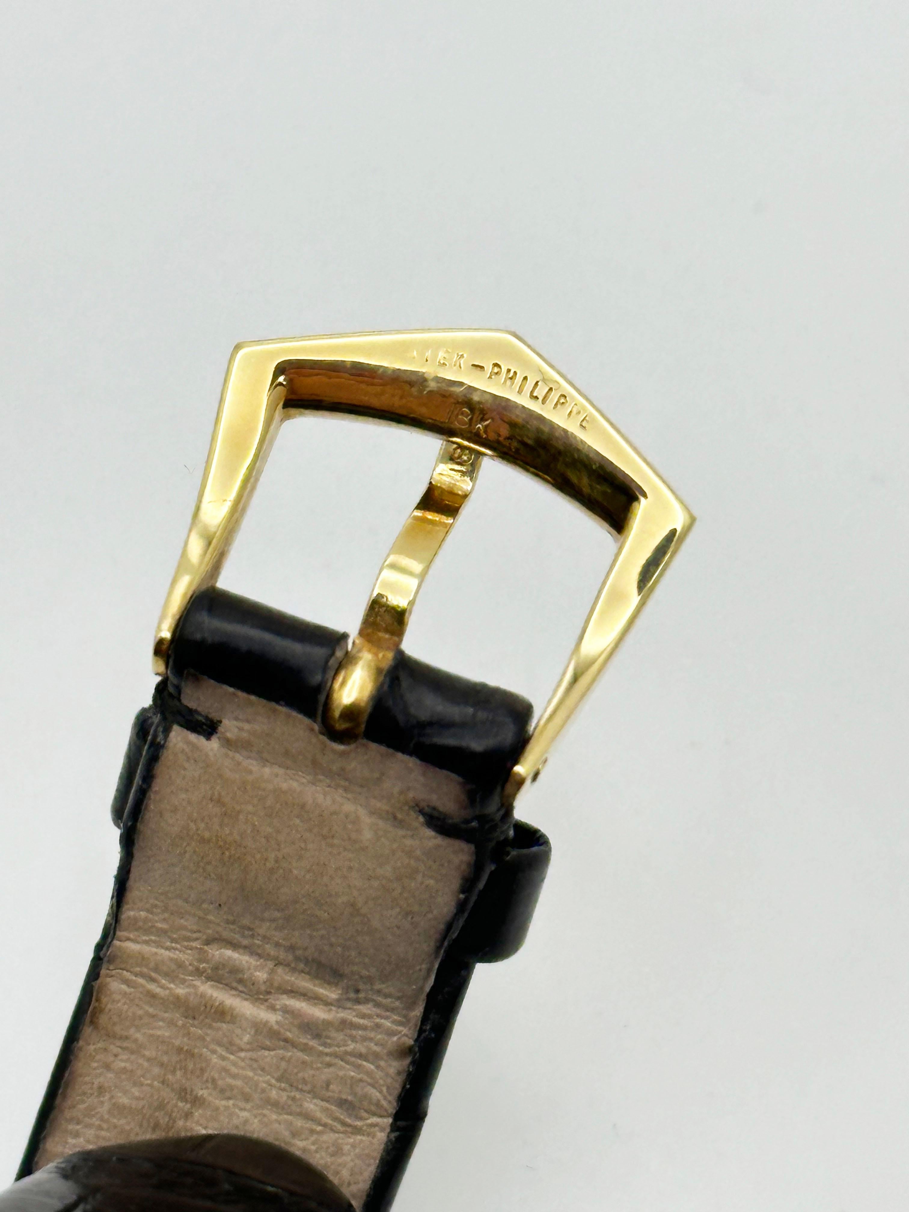 Patek 3919J Calatrava 18K Yellow Gold White Roman Dial Patek Archive Paper 3