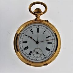 Pateck & Cie.  Chronograph Pocket Watch