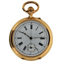 Antique Pateck & Cie.  Chronograph Pocket Watch