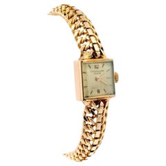 Patek lds 18kr bracciale a maglie quadrate con chiusura a cerniera