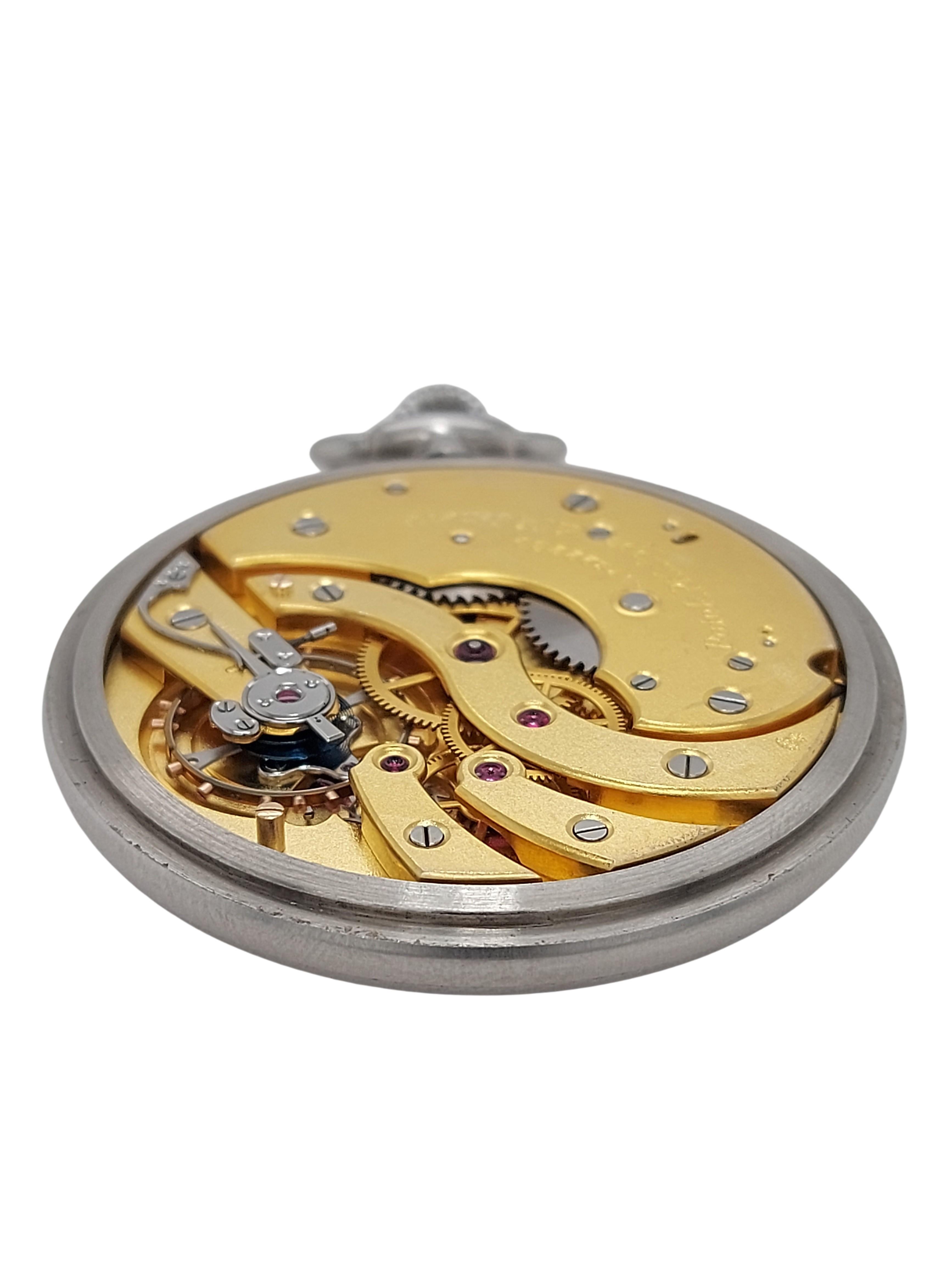 Patek Philip & Cie Pocket watch Staybrite Steel Rare Collectors 2
