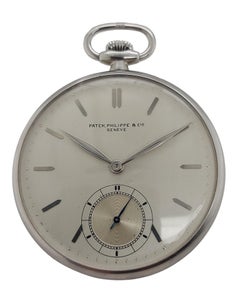 Patek Philip & Cie Pocket watch Staybrite Steel Rare Collectors