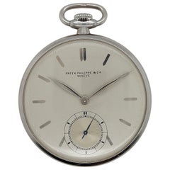 Patek Philip & Cie Taschenuhr Staybrite Stahl Seltene Sammler