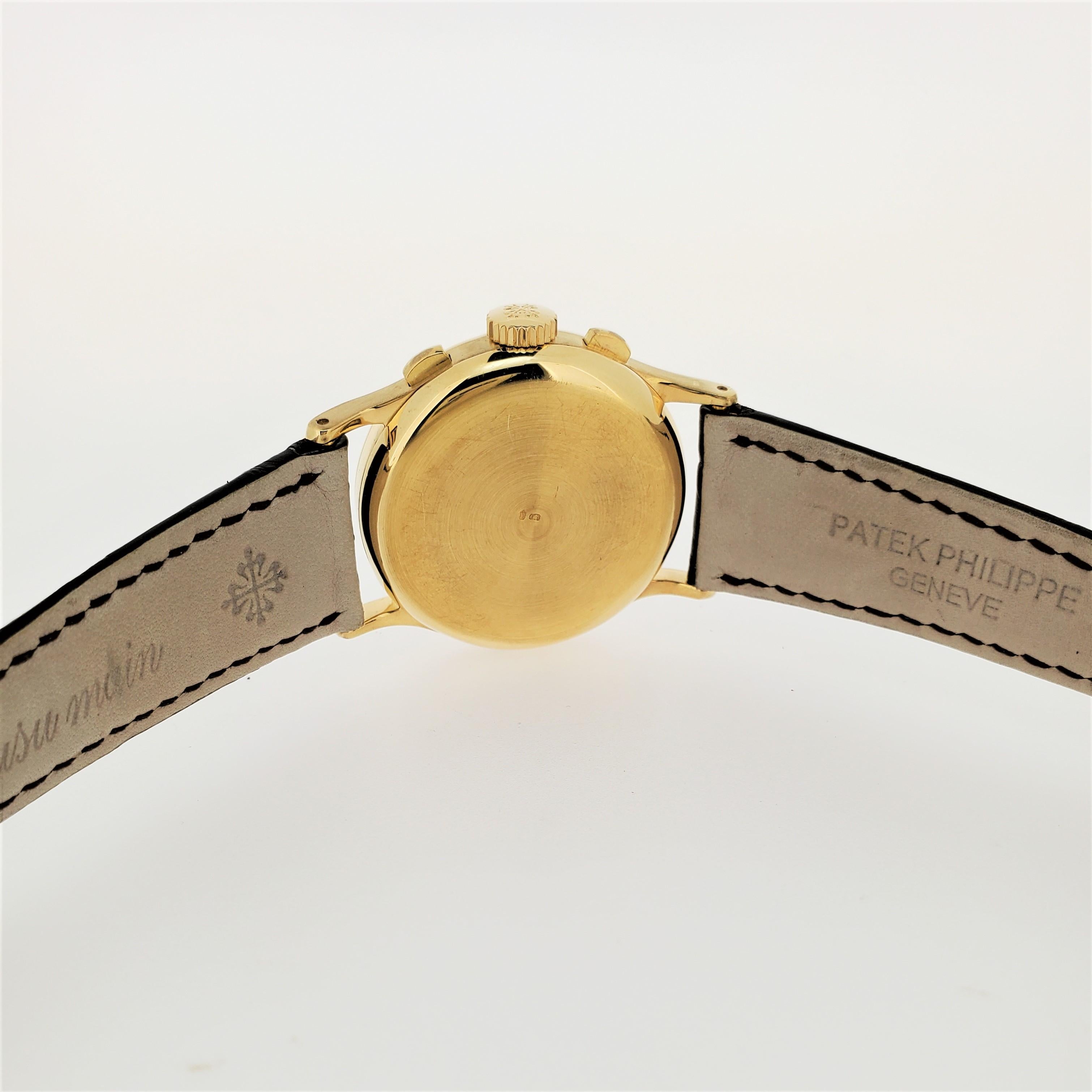 Patek Philippe 130J Vintage Chronograph Watch, Circa 1940 6