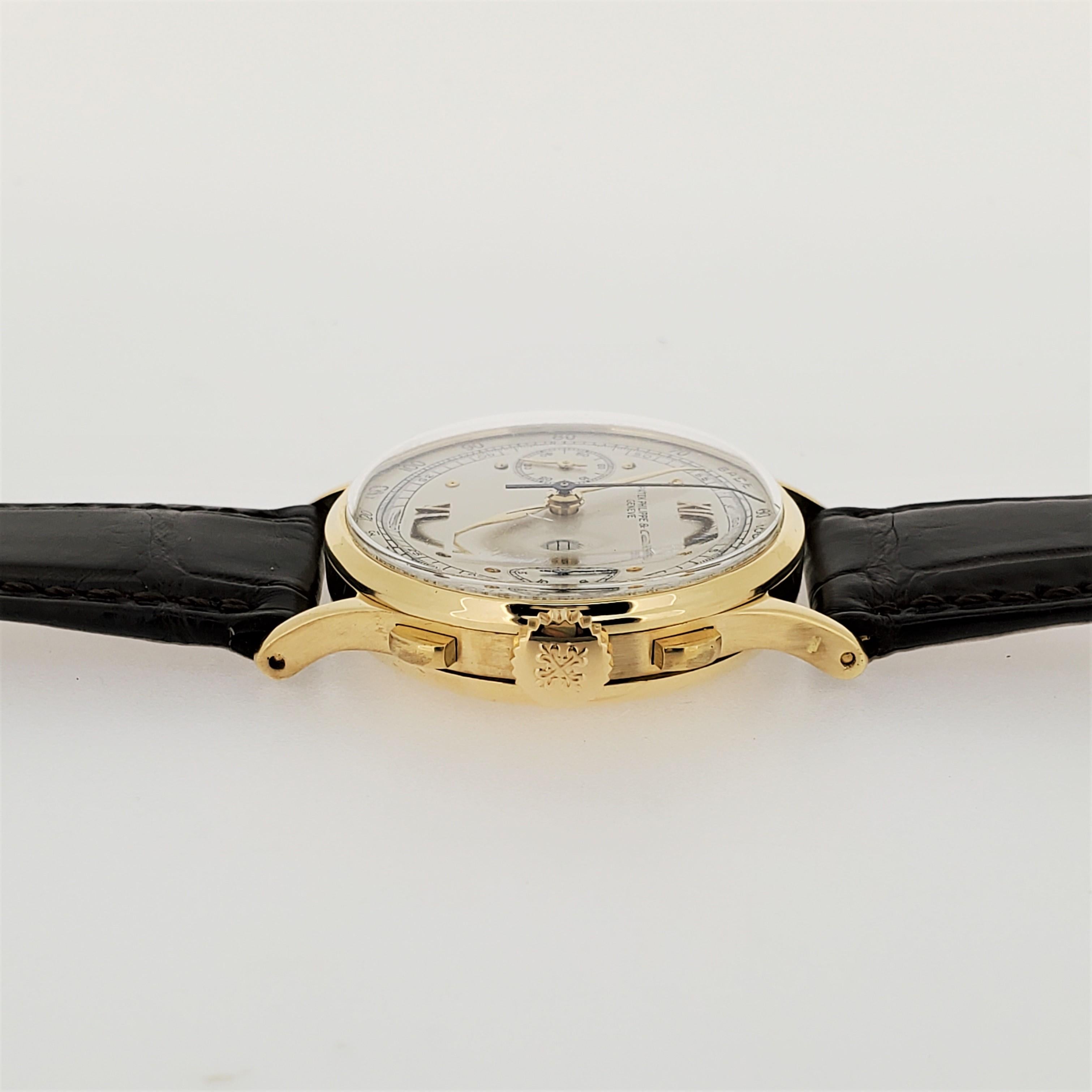 Patek Philippe 130J Vintage Chronograph Watch, Circa 1940 8