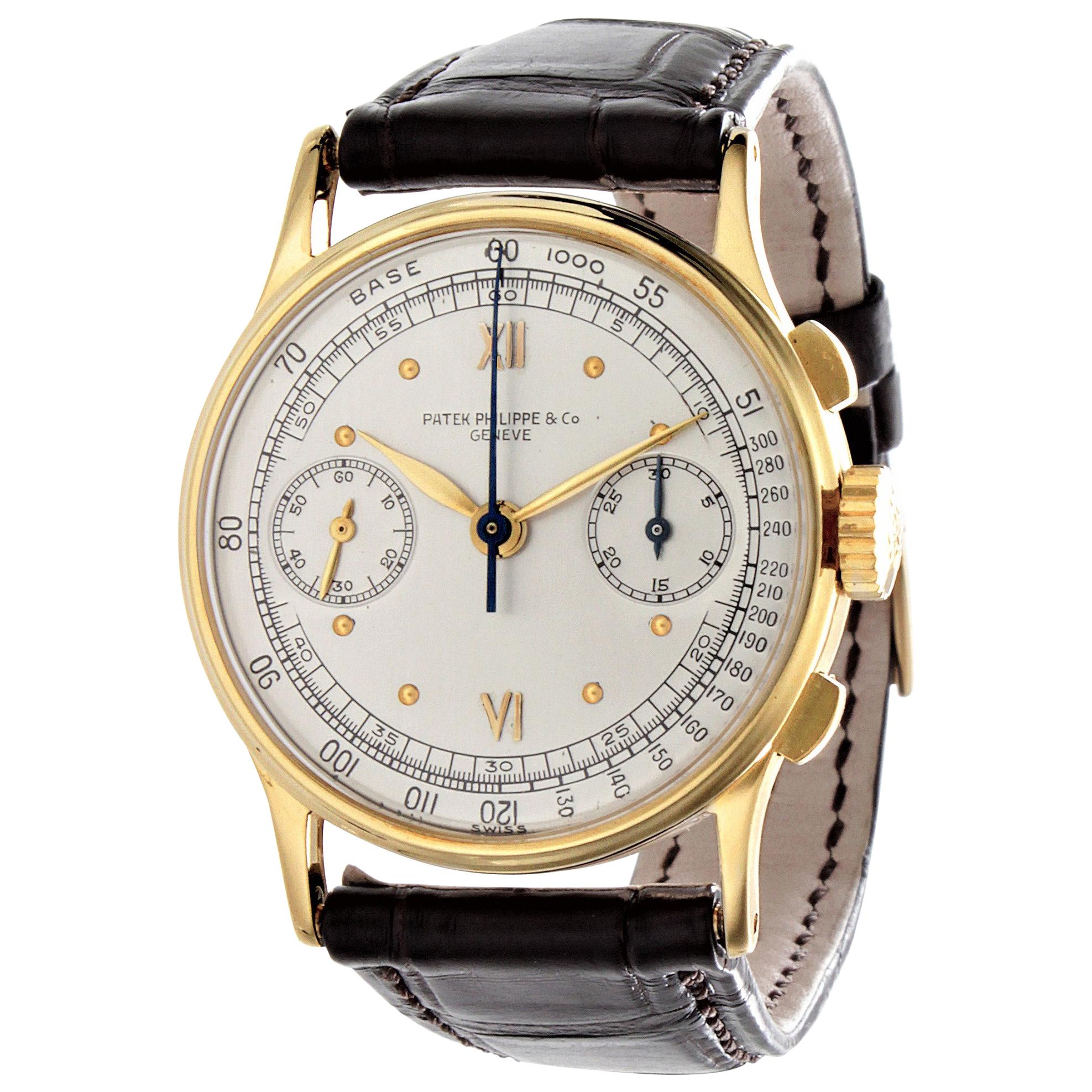 Patek Philippe 130J Vintage Chronograph Watch, Circa 1940