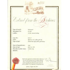 Patek Philippe 1431J Square Watch