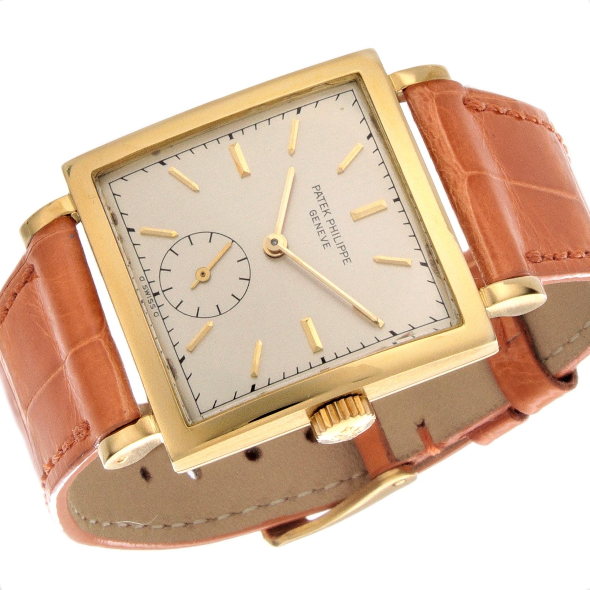 Patek Philippe 1431J Square Watch For Sale 3