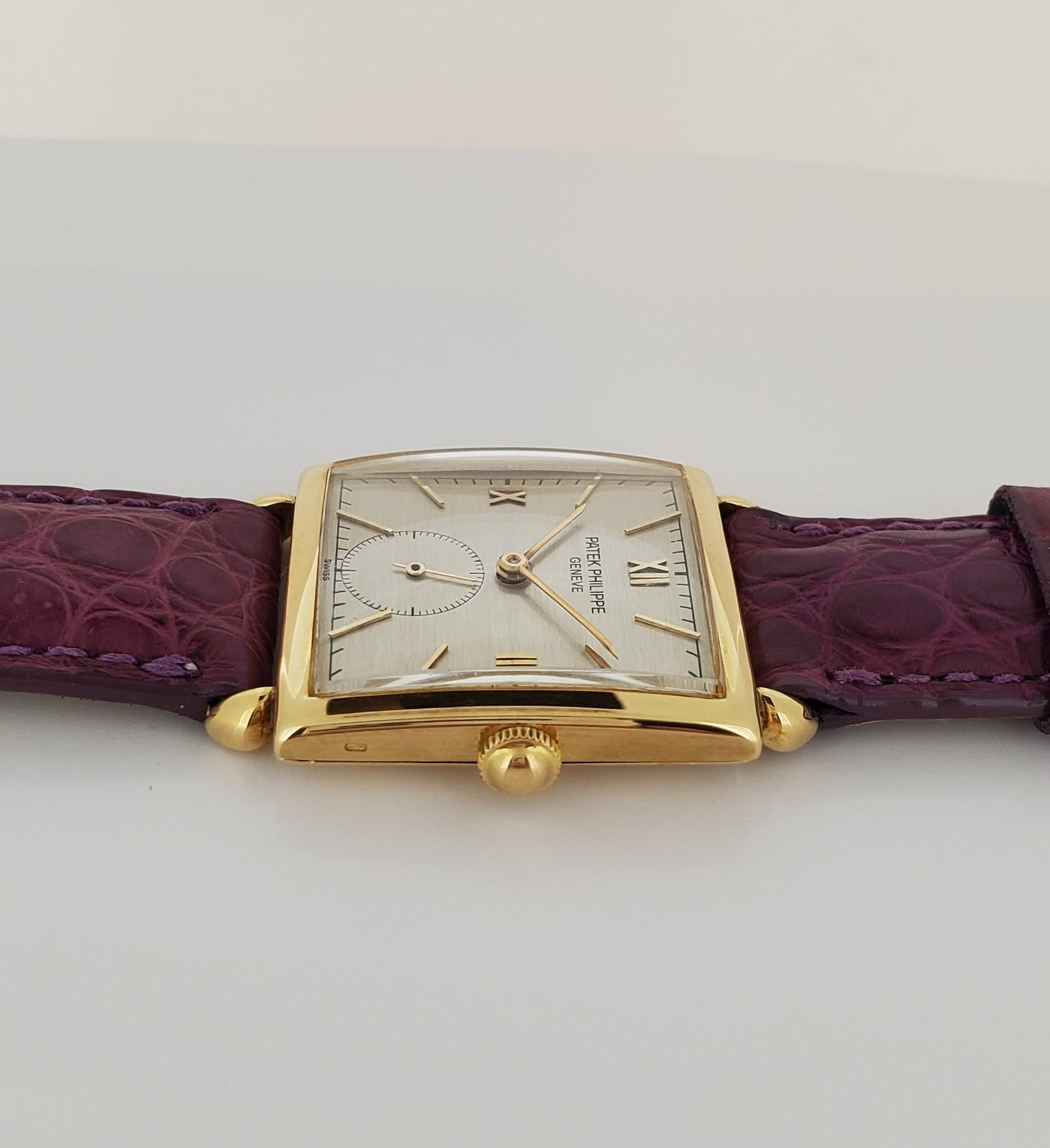 Patek Philippe 1432J Art Deco Watch For Sale 6
