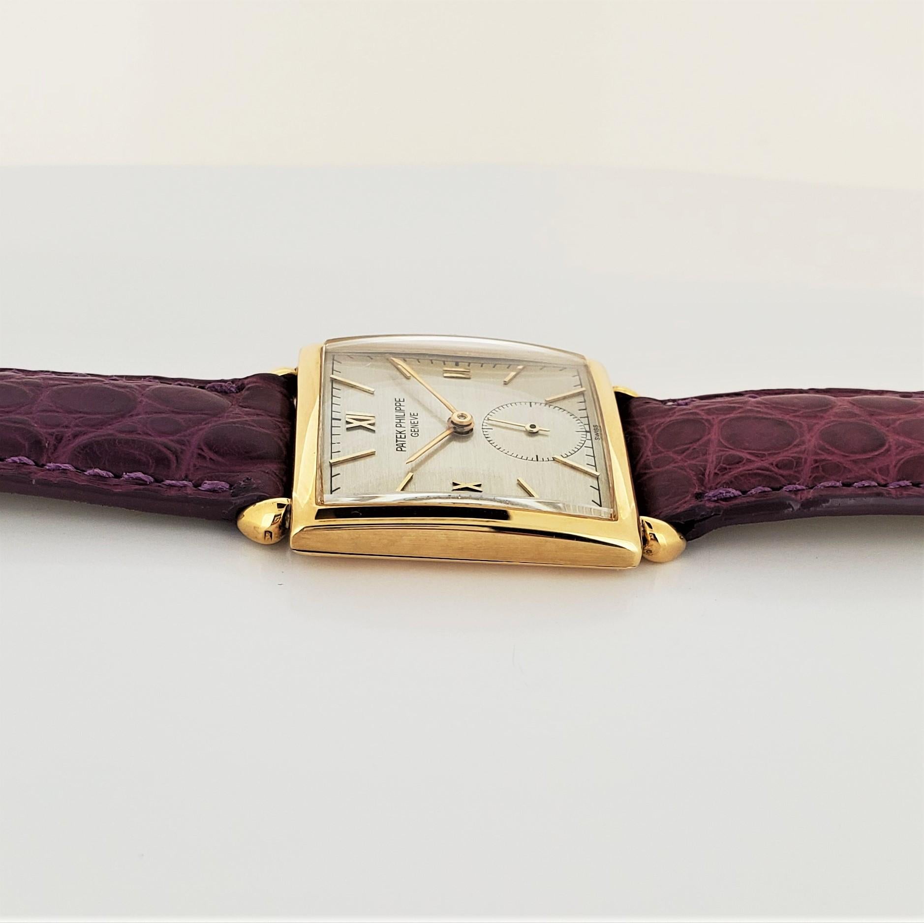 Patek Philippe 1432J Art Deco Watch For Sale 7