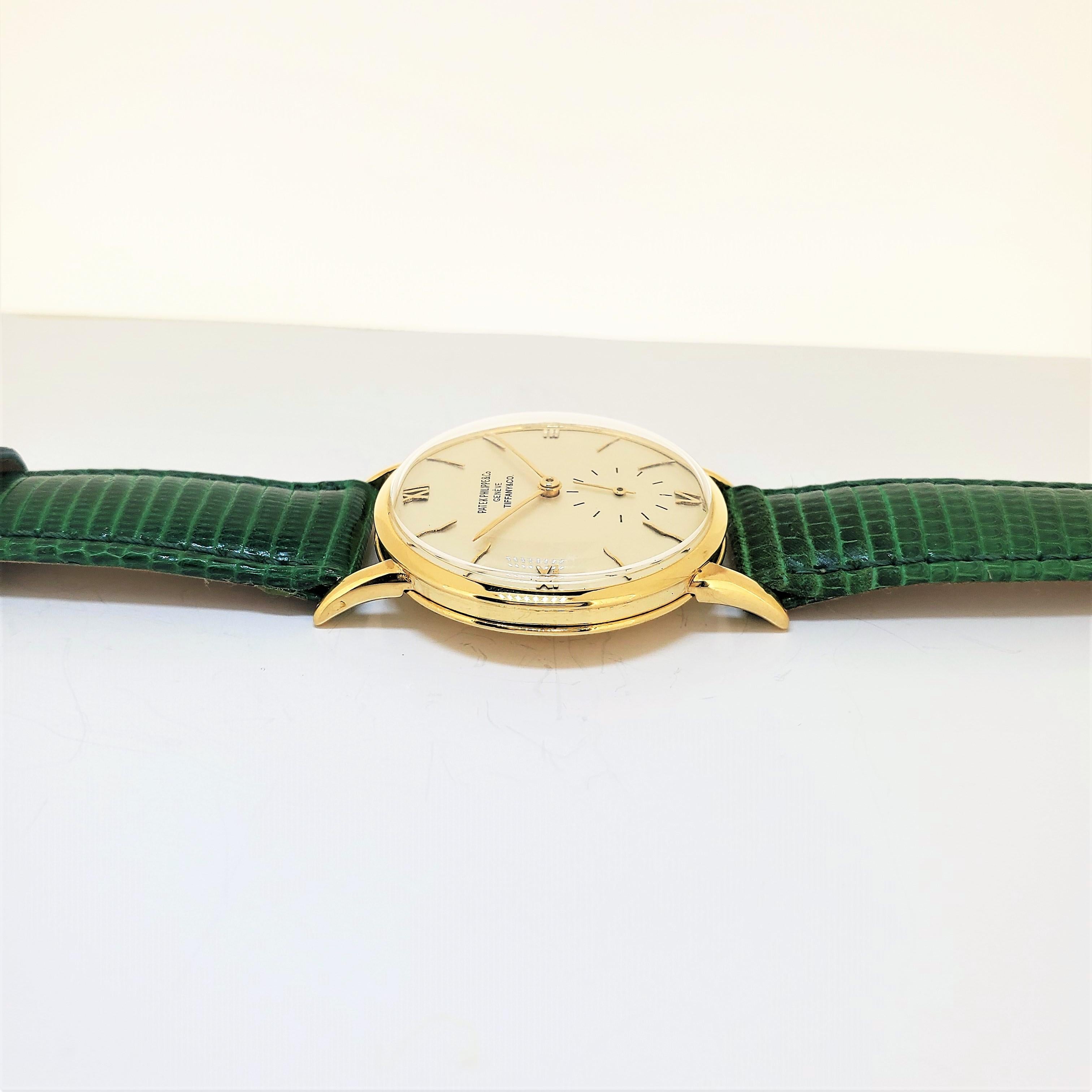 Patek Philippe 1471J Calatrava Watch, circa 1946 In Excellent Condition In Santa Monica, CA