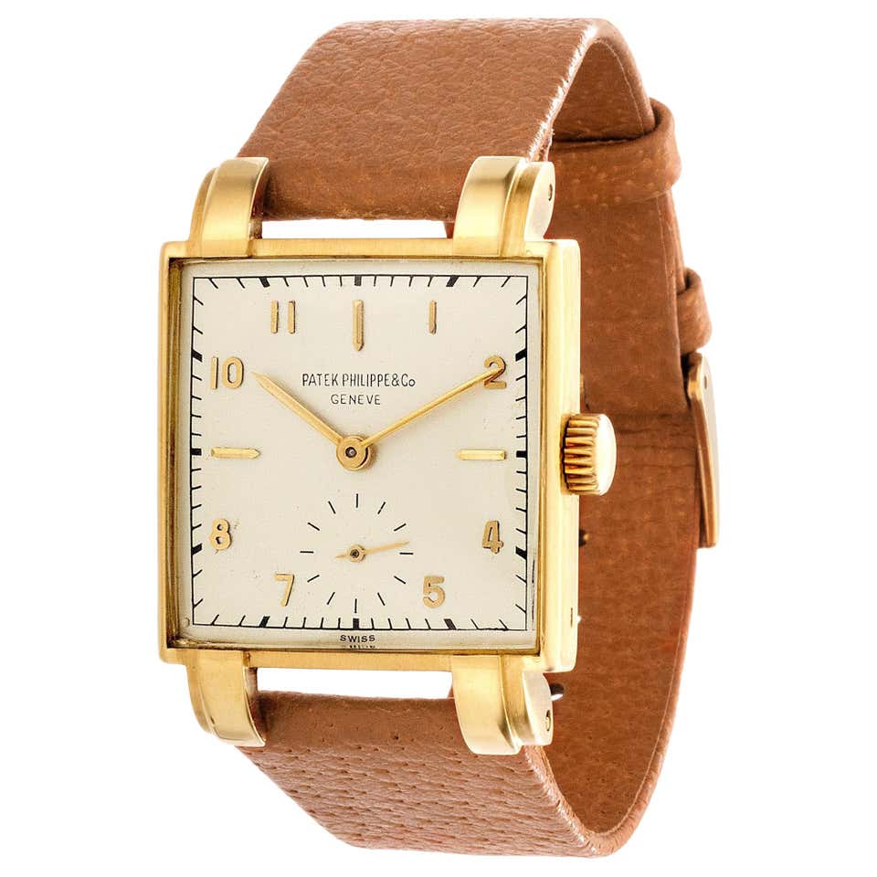 Square Model Watch Square Watch Gold - 354 For Sale on 1stDibs | vintage gold square watch ...