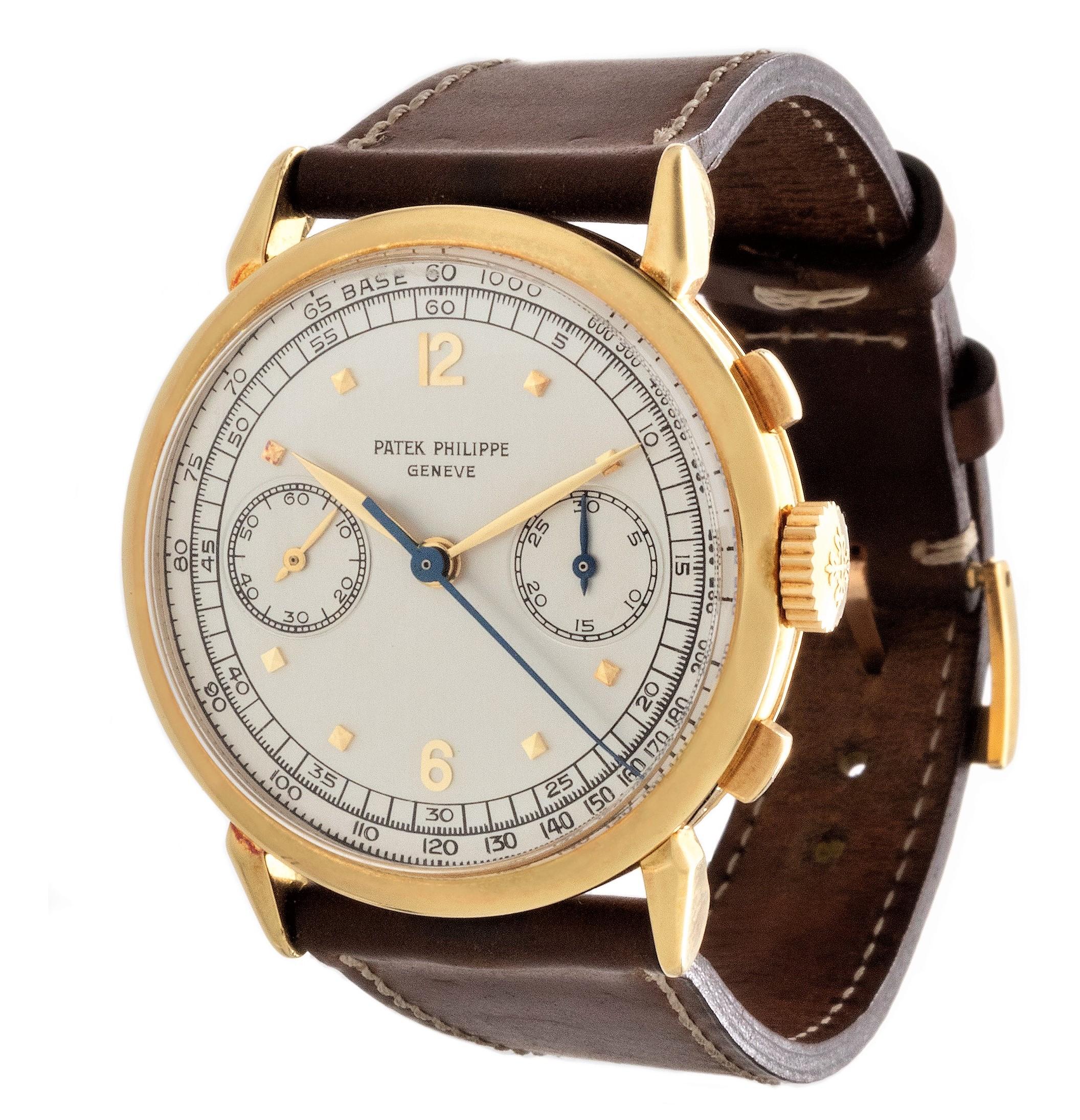 Patek Philippe 1579J Chronograph Watch, circa 1951 1