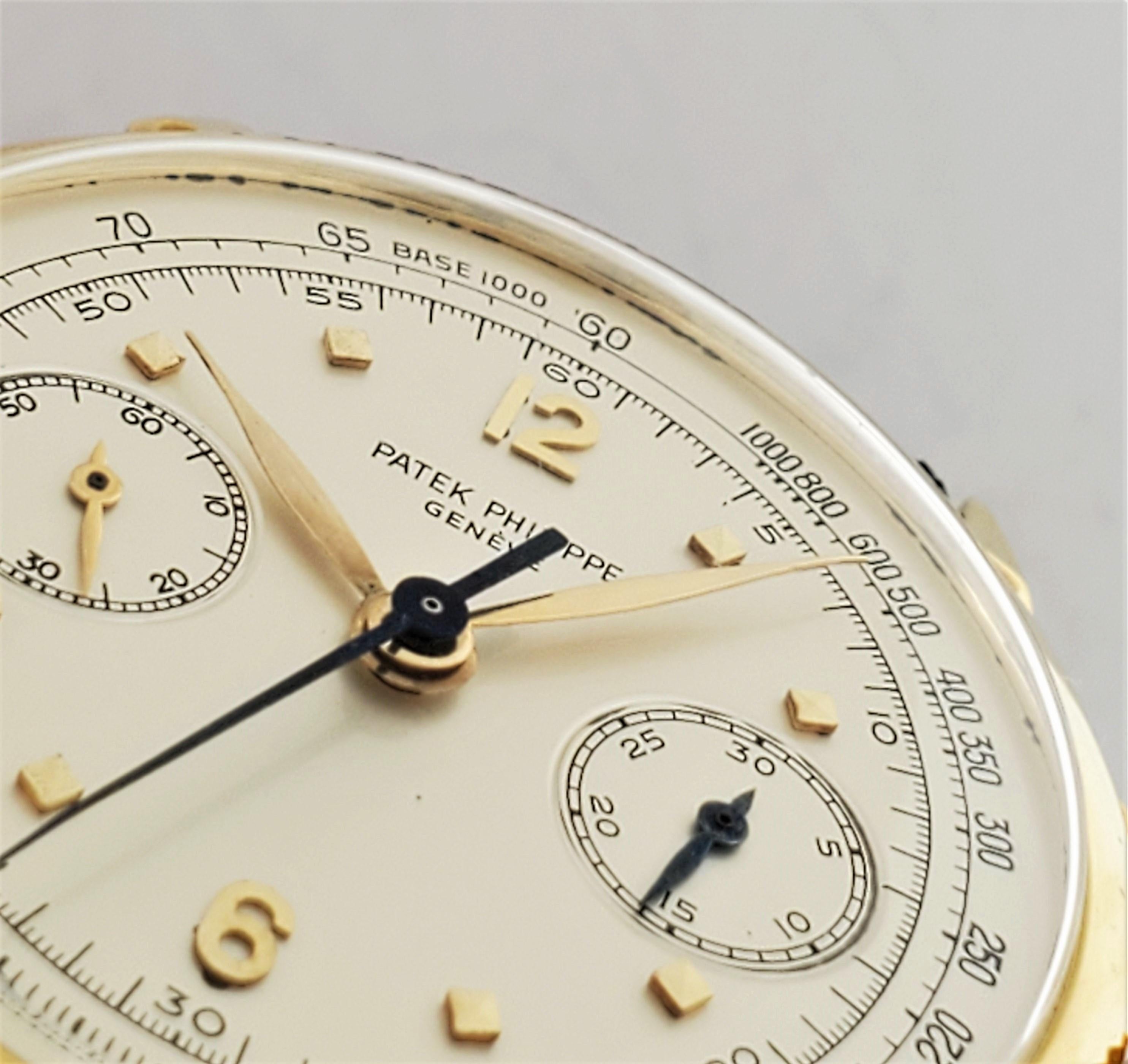 Patek Philippe 1579J Chronograph Uhr:: um 1952 13